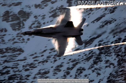 2008-10-09 Axalp Shooting Range 0260 McDonnell Douglas FA-18C Hornet